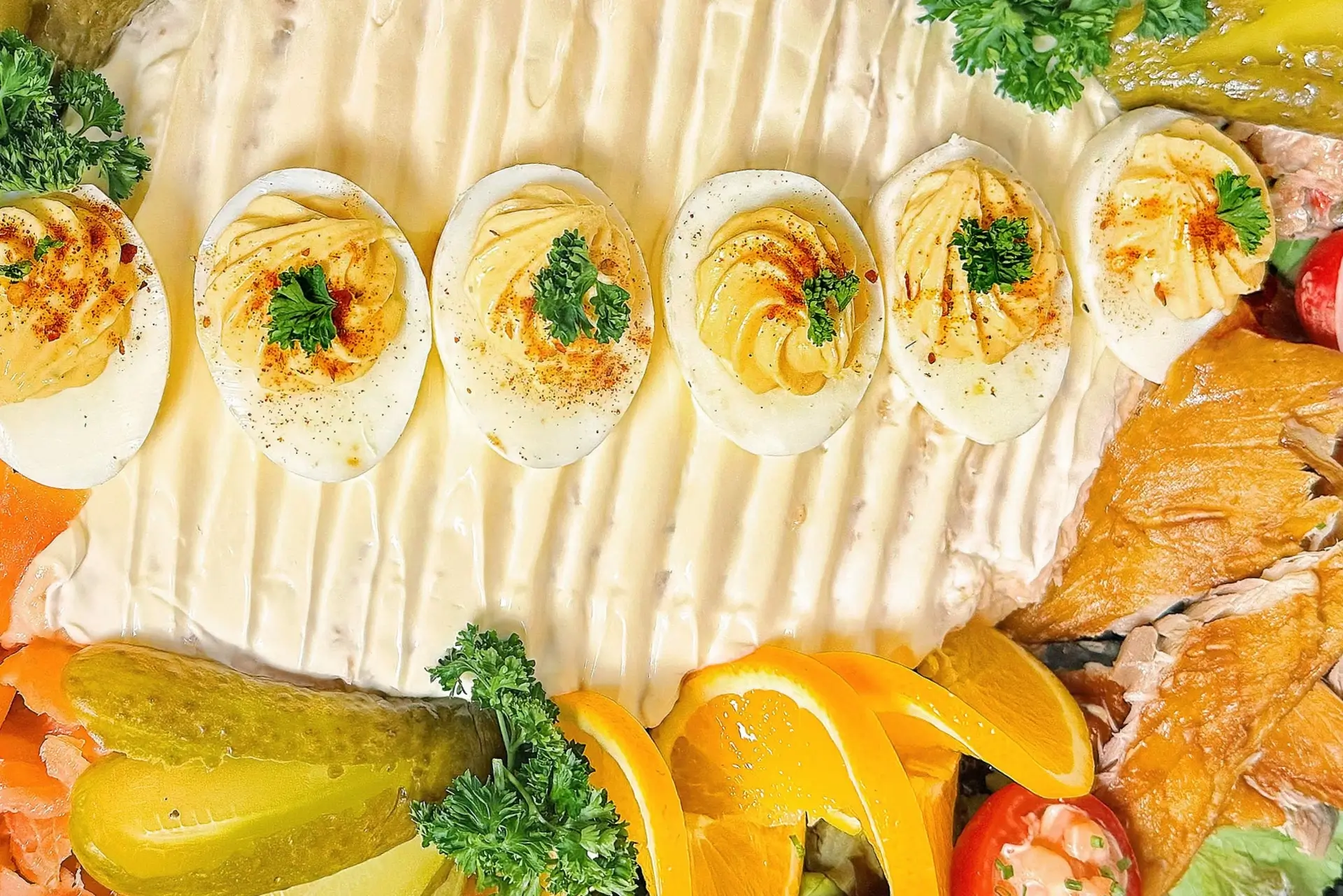 Kerstsalade vlees, Kerst Salades Joy of Taste